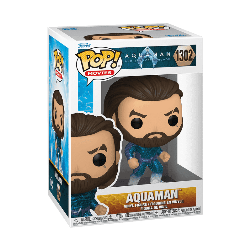 Фото №2 коллекционной фигурки POP! Aquaman And The Lost Kingdom Aquaman Stealth Suit