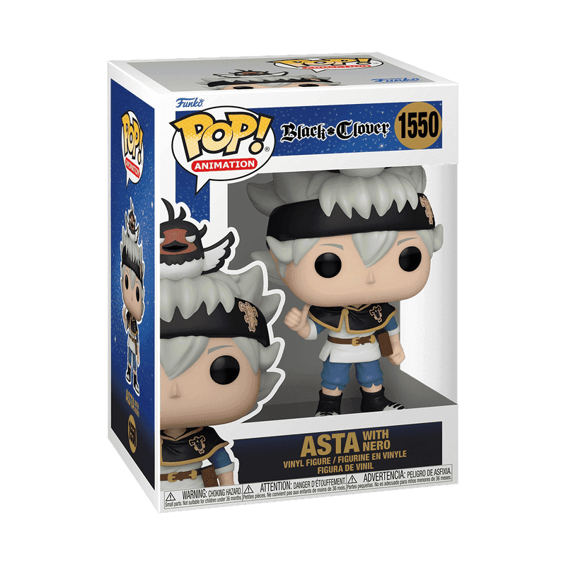 Фото №2 коллекционной фигурки POP! Animation Black Clover Asta w Nero