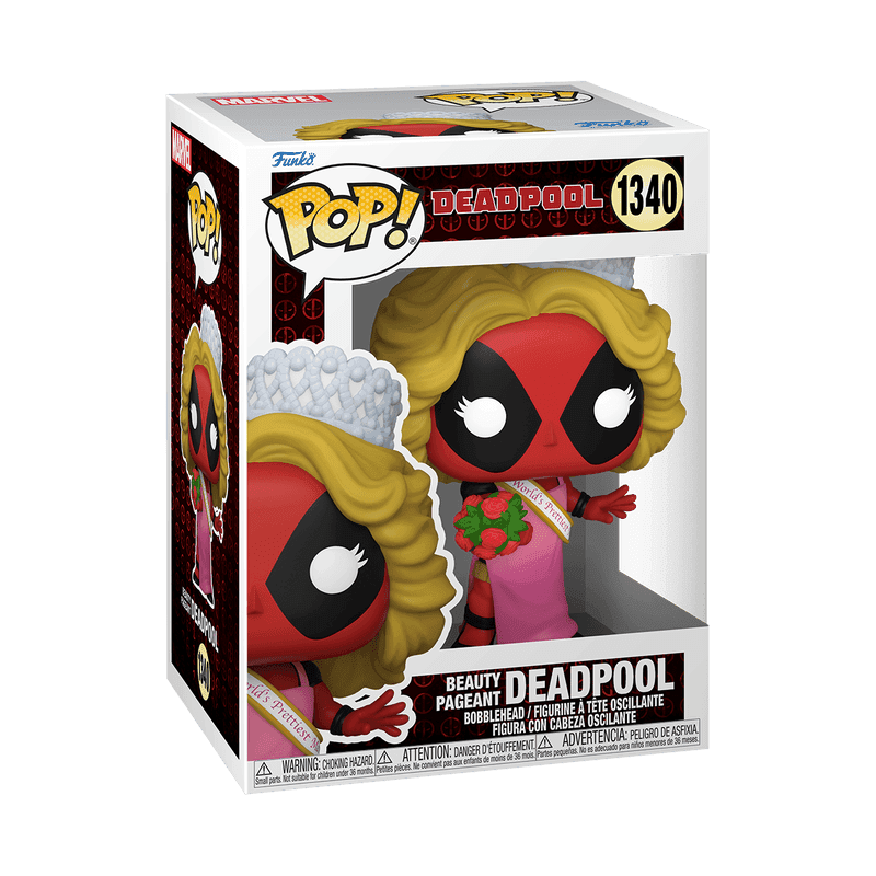 Фото №2 коллекционной фигурки POP! Bobble Marvel Beauty Pageant Deadpool