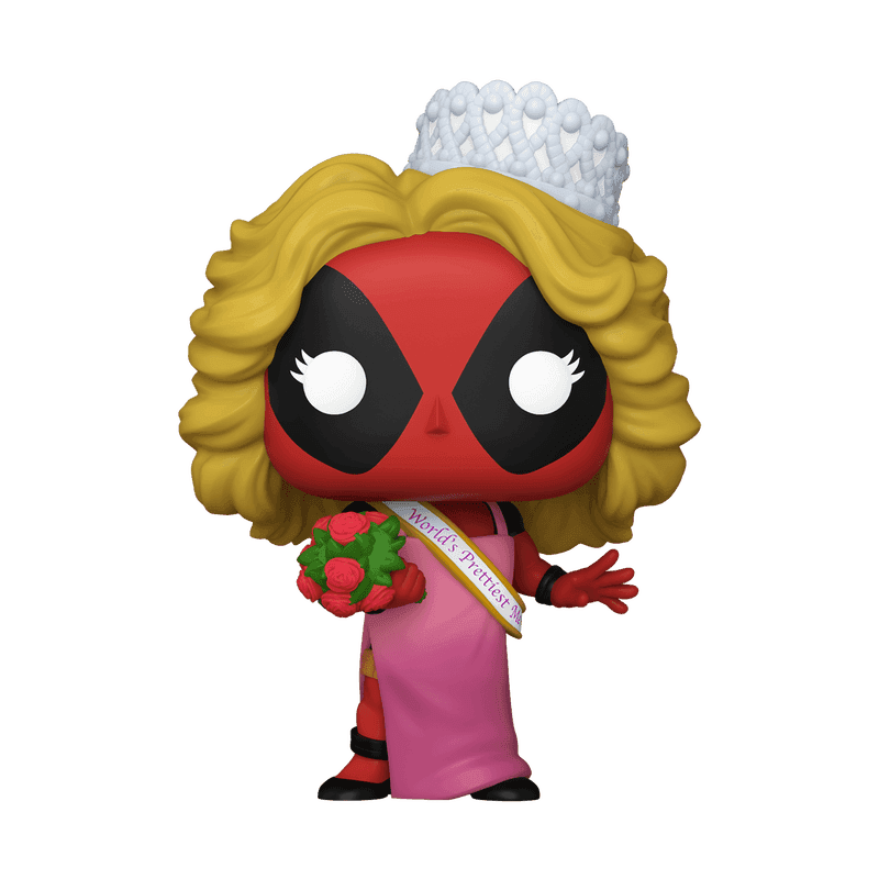 Фото №1 коллекционной фигурки POP! Bobble Marvel Beauty Pageant Deadpool