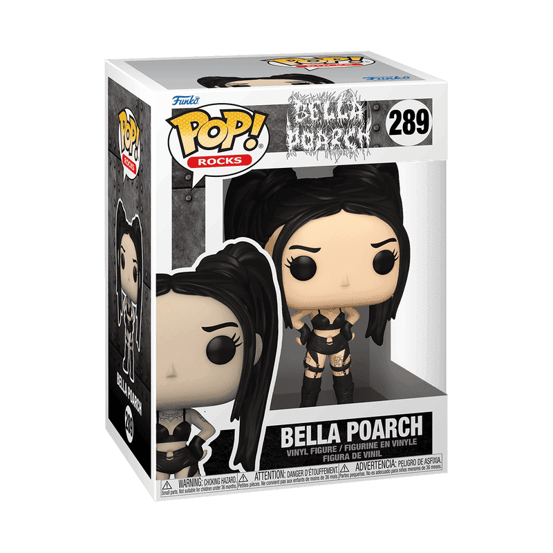 Фото №2 коллекционной фигурки POP! Rocks Bella Poarch Build-A-Babe