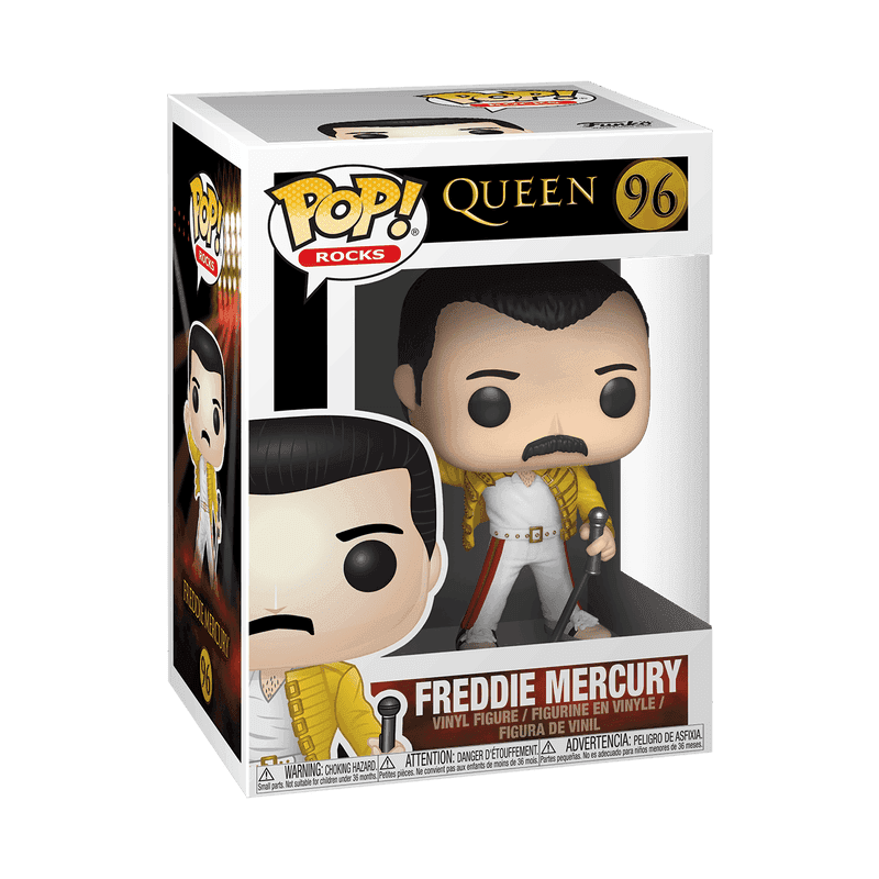 Фото №2 коллекционной фигурки POP! Vinyl Rocks Queen Freddy Mercury Wembley