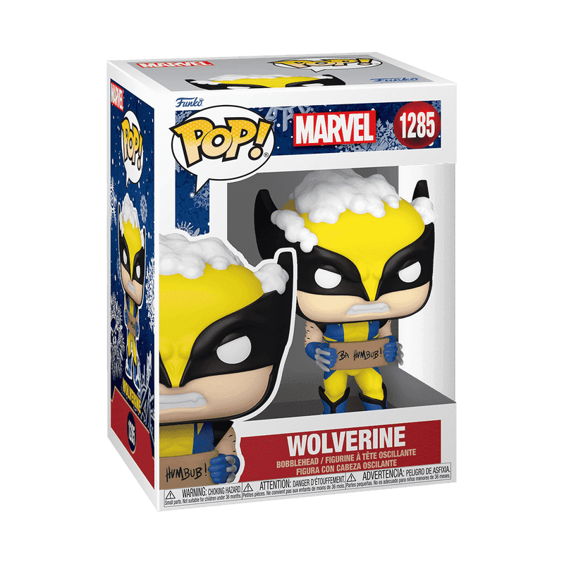Фото №2 коллекционной фигурки POP! Bobble Marvel Holiday Wolverine