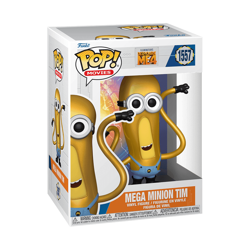 Фото №2 коллекционной фигурки POP! Movies Despicable Me 4 Mega Minion Tim