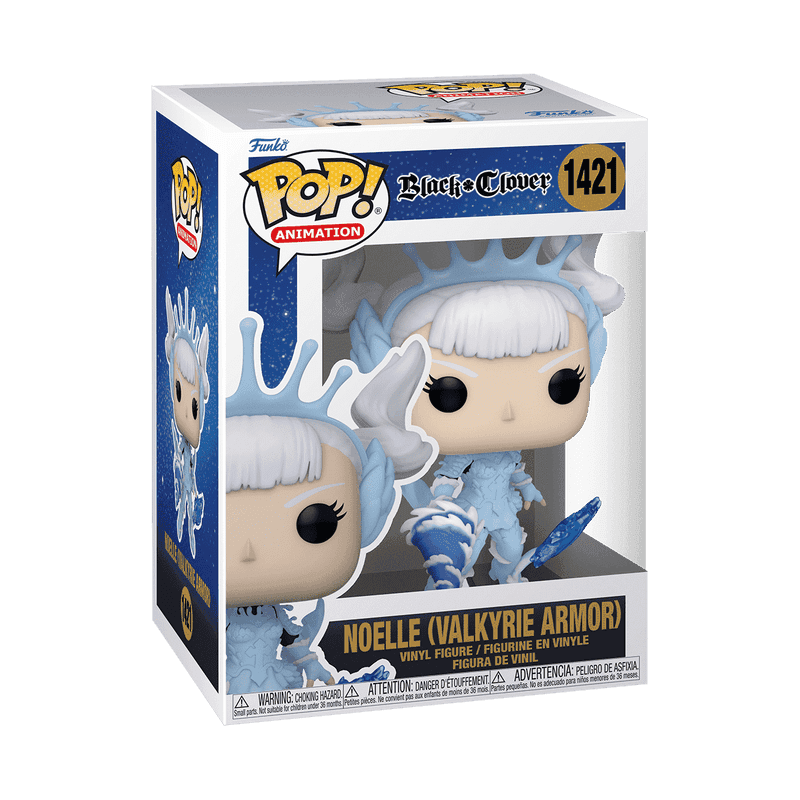 Фото №2 коллекционной фигурки POP! Animation Black Clover Noelle (Valkyrie Armor) (DGLT) (Exc)