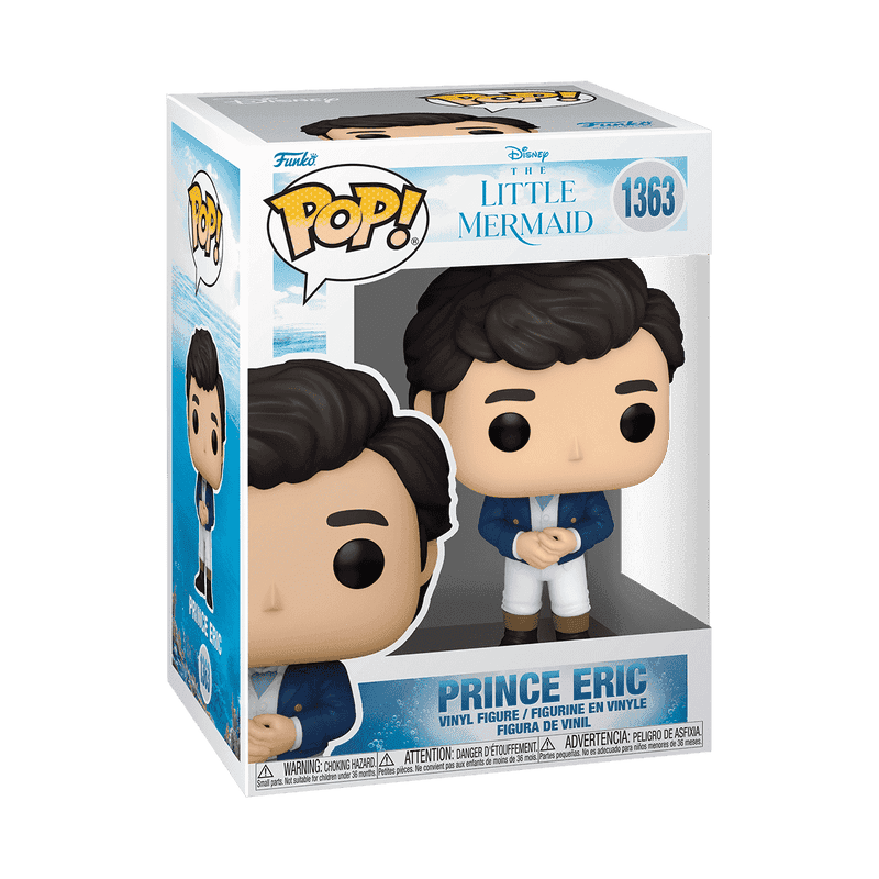 Фото №2 коллекционной фигурки POP! Disney Little Mermaid Live Action King Prince Eric