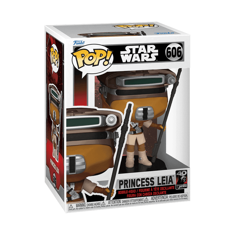 Фото №2 коллекционной фигурки POP! Bobble Star Wars Ep 6 RotJ 40th Princess Leia (Boushh)