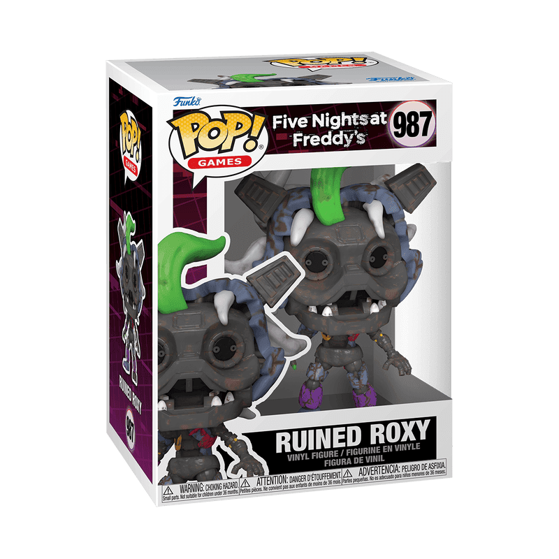 Фото №2 коллекционной фигурки POP! Games FNAF Security Breach Ruin Ruined Roxy