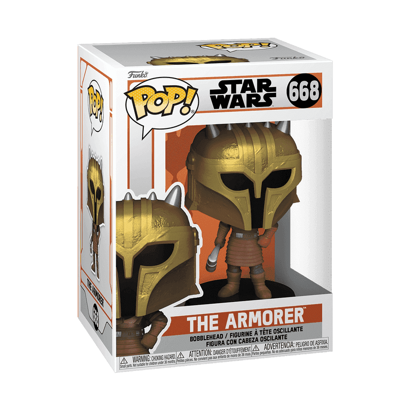 Фото №2 коллекционной фигурки POP! Bobble Star Wars Mandalorian S9 The Armorer