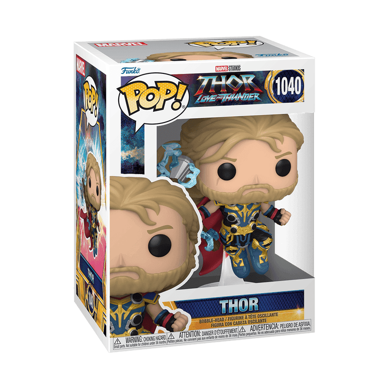 Фото №1 коллекционной фигурки POP! Bobble Marvel Thor Love & Thunder Thor