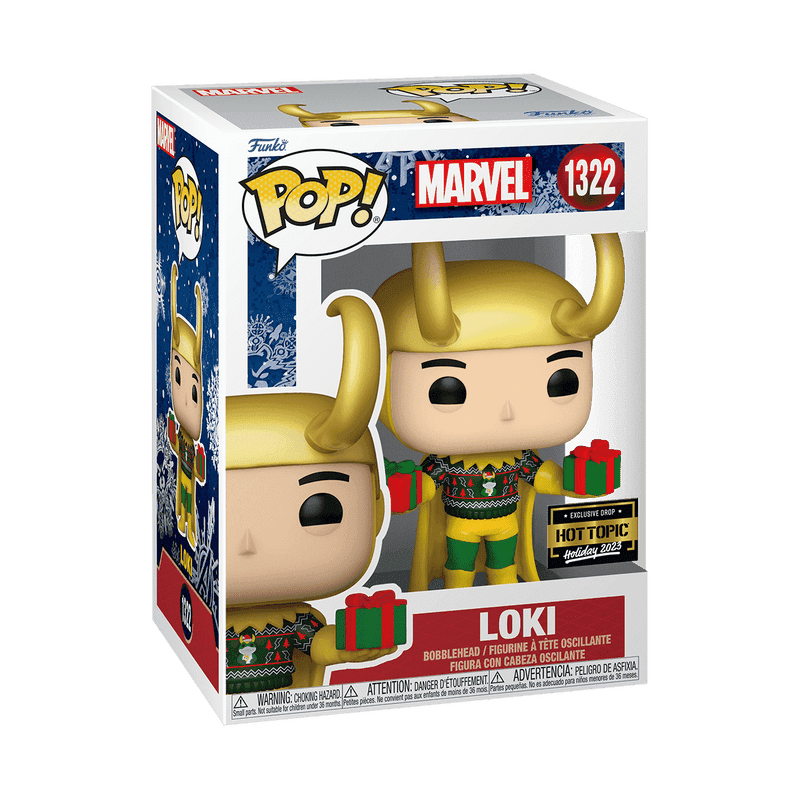 Фото №1 коллекционной фигурки Pop! Loki in Ugly Sweater