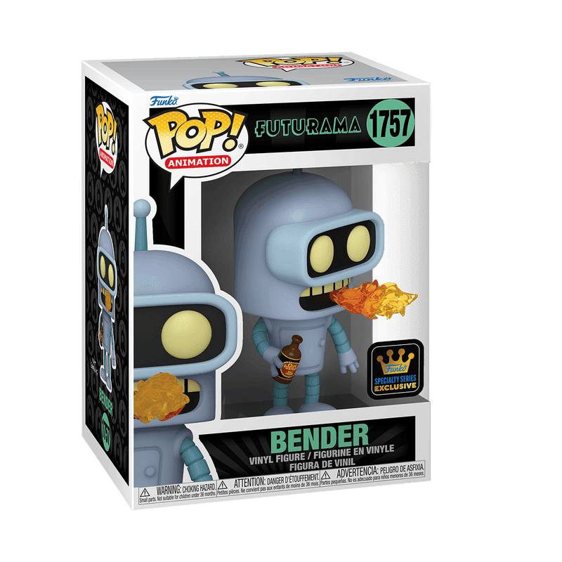 Фото №1 коллекционной фигурки Pop! Bender (Burping)